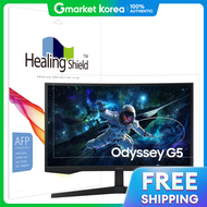 Healing shield | ฟลมกนรอยหนาจอใส/ลดแสงสะทอน/ปองกนแสงสฟา สำหรบ Samsung Odyssey G5 G55C LS32CG554E
