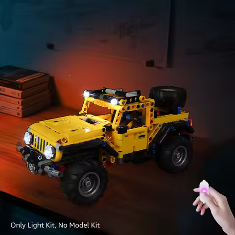 LED Lighting Set Suitable For LEGO Jeep Wrangler 42122 Building Blocks Bricks