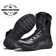 PROMO SEPATU ARBOO PDL KULIT PRIA DELTA KL MILITER UJUNG BESI TNI AD TNI AU KEREN KUAT DAN TAHAN LAM