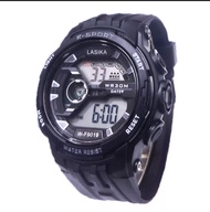 Jam tangan sport/jam tangan digital lasika 9019