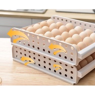 (FYA) 2-Tier Egg Box 2-Tier Egg Box/ 2-Tier Egg Storage/ 2-Tier Plastic Egg Rack/