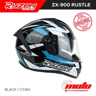 RYZEN ZX-900 Rustle  Color Full Face Dual Visor Helmet