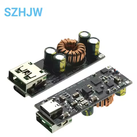 QC4.0 QC3.0 USB Type-C Mobile Phone Quick Charge Adapter 6 -35V Step Down Buck Boost Module for mobi