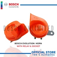 Bosch EVOLUTION FANFARE COMPACT HORN with Bosch RELAY &amp; SOCKET