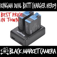 [BMC] KingMa Fully Decoded GoPro Hero 9/10 Dual Battery/Charger BM059BT901-2BM (For Hero 9/10 Action Camera) *Free Batt