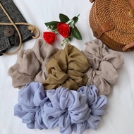 Scrunchie Bun/ Jumbo Hair Tie/ Korean Hair Tie/