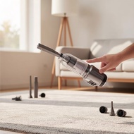 Cordless Vacuum Cleaner 95000Pa High Suction for Home and Car Use