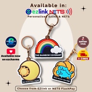 [ SG SELLER]EZLINK CHARM/Personalised NETS Charm/EZ LINK Card customise/Bus MRT Card/Perfect Gift/Ke