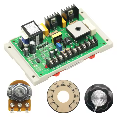 HHD6-G PWM Motor Speed Controller Input AC220V Output DC 0-220V 1200W -10~+65C Adjustable Electrical