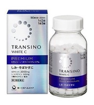 Transino - 日本Transino 第一三共 淡斑美白錠 加強版 TRANSINO White C Premium 180粒 一個月份量 美白去黃淡斑 (平行進口 )
