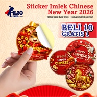 Chinese New Year Stickers 2026 Chinese New Year Cookies Stickers Chinese New Year Cake CNY Shio Kuda