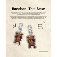HAECHAN THE BEAR KEYCHAIN K-POP FAN MADE MERCH KPOP MERCHANDISE HAECHAN NCT HAECHAN BABY BEAR KEYCHA