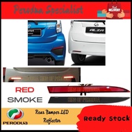 PERODUA ALZA OLD (2009-2013) / MYVI LAGI BEST 2012-2014 Led Rear Bumper Reflector 2pcs/set Smoke Red
