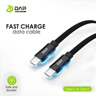 DAP J05 66W Data cable, USB to Type-C Type-C to Type-C Data cable, Braided Metal Shell Nilon, Chargi