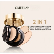 🔥Original HQ🔥[LOCAL SG] GMEELAN 2-in-1 Air Cushion Foundation + Setting Powder