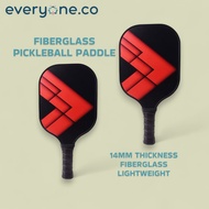 Set Paddle Pickleball Pemula | 14mm Fiberglass Honeycomb Core Paddle | Beginner Pickleball Paddle Se