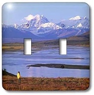 3dRose lsp_87499_2 Alaska Mountain Range, Susitna River, Denali, Alaska Us02 Hga0159 Howie Garber Do