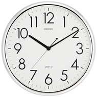 【Direct from Japan】Seiko Clock (Seiko Clock) Wall Clock Analog Office Type Silver KH220A SEIKO