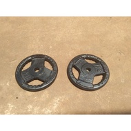 bag of 7kg dumbbells with 27 small holes in Cast Iron