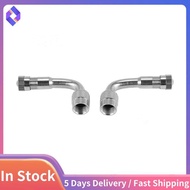 2 Tyre Valve Extension Adaptor Motorcycle Car Tire Stem Extender 90 Degree Angle