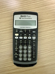 Texas Instruments BA II Plus 財務計算機