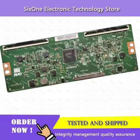 65T53-C01 CTRL BD 55 / 65 /75 Inch TV Tcon Board 4K 96P Display Card For TV Replacement Board Origin