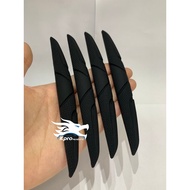Combo of 4 anti-collision silicone stickers to protect car doors - High quality Kpro products