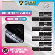 Carbon Fiber Proton Sticker Door Side Step Exora Iriz Saga VVT Persona VVT X50 X70 Persona Old