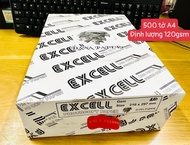 Xấp 500 Tờ Giấy In A4 Định Lượng 120gsm Dùng Photo Tài Liệu Hoặc Làm Giấy Bìa Giấy Fort Định Lượng 1