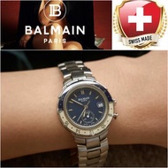 未使用品BALMAIN paris   法國精品最小的女士chrono運動錶