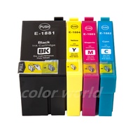 4 แพ็ค 188 BK C M Y สำหรับ EPSON ชุดเต็ม T188 ตลับหมึกพิมพ์ T1881 สีดำ T1882 สีฟ้า T1883 Magenta T1884 สีเหลืองสำหรับ WorkForce WF 7111 WF7111 WF-7111 7211 WF7211 WF-7211 7611 WF7611 WF-7611 7711 WF7711 WF-7711 Wi-Fi เครื่องพิมพ์สองหน้า