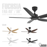 Fanco Fuchsia FA5 46'' / 56'' DC Motor 12 Speed LED Light Ceiling Fan Kipas Siling