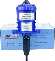 JONFLYER GEN Ⅱ 0.2-4.3% Fertilizer Injector Automatic Chemical Liquid Dosing Pump,13.21GPM,POM Housi