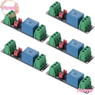 FOREVER 5pcs Relay Module, 3V Relay 1 Channel Relay Module, Channel Optocoupler Control Board Arduin