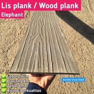 lis plank grc wood plank elephant