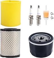 Air Filter Oil Filter Tune Up Kit for Husqvarna YTA18542 YTA22V46 YTA24V48 YTH18542 YTH22V46 YTH2348