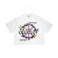 Norland |Peace Peace Peace |T-Shirt | Boxy Fit |Black 24S Boxy Oversize Tshirt Cotton Combed CHUU T