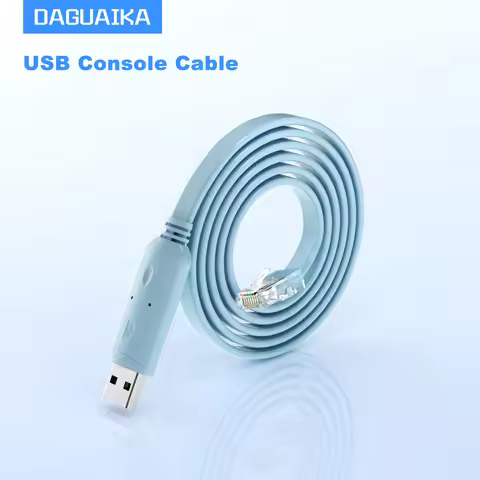 FTDI Chip USB Console Cable,USB to RJ45 Console Cable for Cisco Routers/AP Router/Switch Windows, Ma