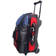 SilverStar Bowling 3-Ball Roller Bag (Blue)