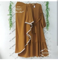 gamis set syari nabila set+khimar