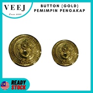 ACCESSORIES PENGAKAP | GOLD BUTTON | PEMIMPIN BUTANG BUSH JACKET