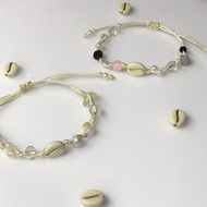 [HiiiPEACHES] Beach Bracelet | Beach Drawstring Bracelet | Beach themed bead bracelet | Beaded Brace