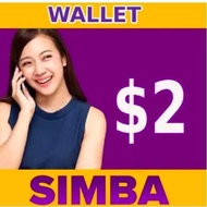 TPG / Simba Prepaid Top-Up $2 – Instant Main Wallet Recharge / Renewal