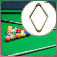 [LzdzlxaaMY] Billiard Pool Ball Rack 9 Ball Diamond, Smooth, Wooden Positioning Frame, Pool Table Ac
