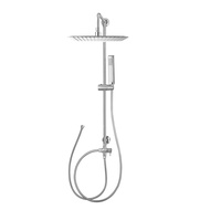 COTTO ชุดฝักบัวสายอ่อน 1 Fn.และฝักบัวก้านแข็งขนาด12" รุ่น CT623Z98SVZ92