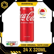 COKE Original Taste 320ML X 24 (CAN)