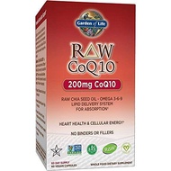[PRE-ORDER] Garden of Life Vegetarian Omega 3 6 9 Supplement - Raw CoQ10 Chia Seed Oil Whole Food Nu