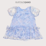 Váy đầm babydoll tay phồng cho bé gái Gustavo Gano
