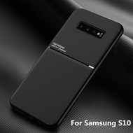 Hontinga เคส Samsung Galaxy S24 Ultra S24 Plus S24+ S10 S21 S23 FE S22 Ultra S22+ Plus S23 Ultra S23+ Plus 5G เคสหนังเนื้อบางเคสป้องกันซองโทรศัพท์กันกระแทกเคสมือถือ