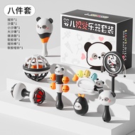 Baby toys hand cranked bell 0-1 year old baby 3 to 6 months old and above sand hammer tambourine new